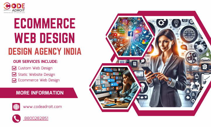 Ecommerce web design agency India