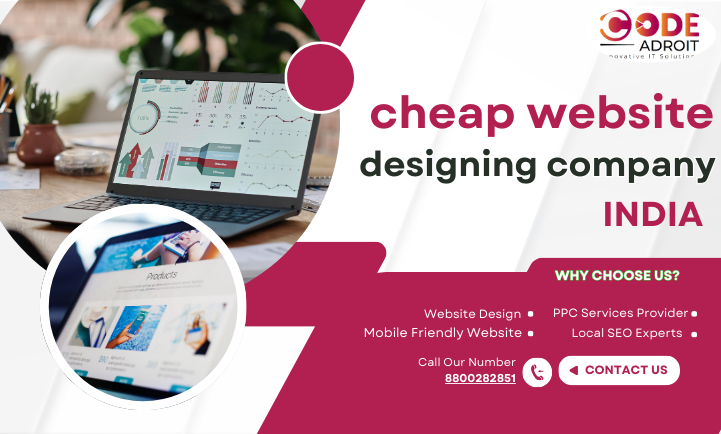 cheap website designing company India